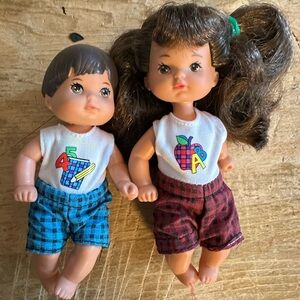 Barbies “Kelly & Toddler” 1976 vintage